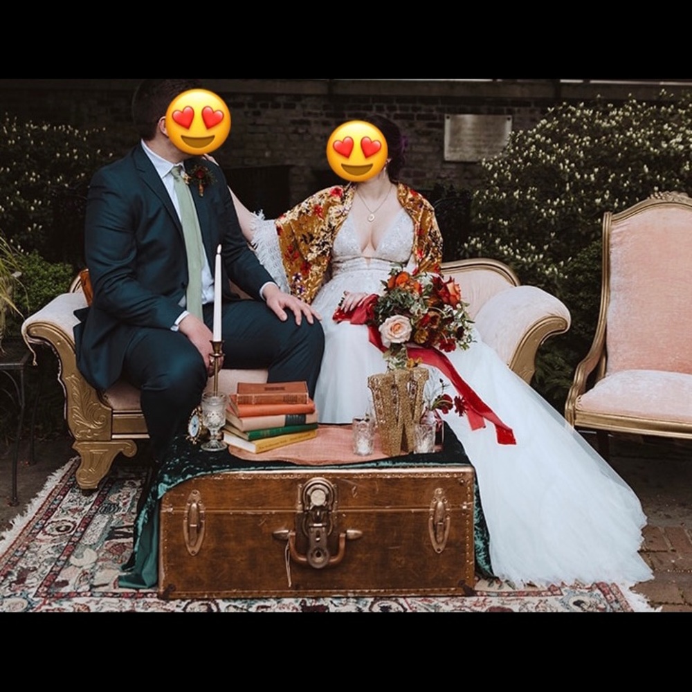 Arrow + Thread Novella Bridal Shawl, Velvet shawl, bridal wrap, fringe, boho